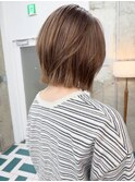 ミニボブ/ボブ/レイヤーカット/ダブルカラー/ブリーチ/栄k99