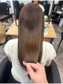 ブリーチなしベージュカラー/新宿