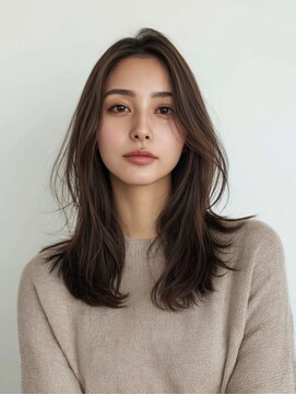 クラゲヘアー/小顔/ココアベージュ/オリーブグレー/東海駅