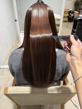 ブリーチカラー ハイトーンカラー 髪質改善縮毛矯正