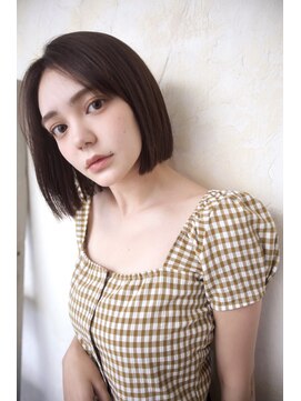 グランアージュ ネオ 船橋北口店(grandage neo) ショートボブ/白髪ぼかしハイライト/丸みショート/30代40代50代