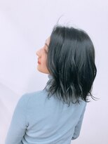 ヘアースポットイング(ing)&nbsp;ネイビーカラー