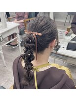 リミットバイアフィナー 大宮店(limit by Afinar)&nbsp;編みおろしポニー