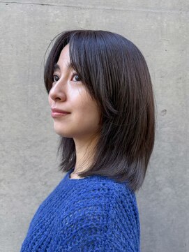 ガーデン 銀座(GARDEN) ボブレイヤー レイヤー 顔周り カット カラー 透明感カラー