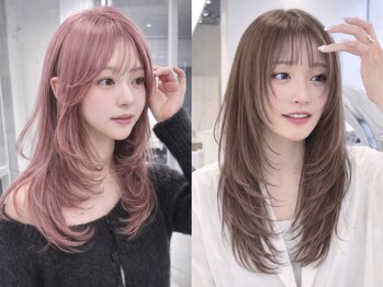 アフューズバイストゥー(Vfuse by StueW)の写真/ハッシュカットでカジュアルなスタイルも◎レイヤーカットで可愛いスタイルも◎再現性の高い仕上がり叶う♪