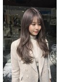 ベージュロングスタイル
