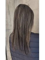 プラスシー(+C) 積み重ねる地毛にハイライト!福岡ハイライト/白髪ぼかし