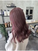 くすみピンク