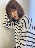 お手入れ簡単♪ボブヘア♪