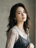 ヘアーメイク ライズ 西田辺店(Hair make rise;)&nbsp;大人可愛い20代30代40代ロングレイヤーグレージュ
