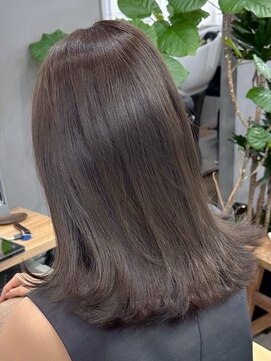 ノート(note) 韓国風レイヤーカット髪質改善ダブルカラーハッシュカット