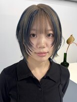 コットン(cotton) ボブレイヤーとデザインカラー