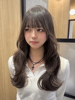 アース コアフュールボーテ 上田店(EARTH coiffure beaute)&nbsp;レイヤーカット×ブリーチなしダブルカラー