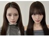 【村田指名限定】前髪の生え癖解消クロスパーマ&似合わせ前髪カット
