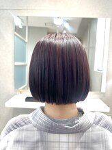 ファイブ ノーヴル カラット(5 Noble ct.)&nbsp;【加藤】ミニボブ×ピンクパープル