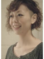 アヌーク トケ(AnouK TOKE)&nbsp;【AnouK -TOKE-】刈り上げ×パーマ