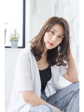 ノアパルフェ 銀座(noah parfait) 大人可愛い☆ゆるクシャミディアム！！