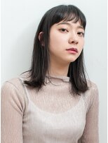 ラボ(Ravo) [Ravo]黒髪オン眉シースルーウェット
