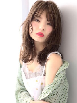 リンダバイネオリーブ 白楽店(Linda by neolive) 重×軽 でふんわりレイヤーミディ  ♪