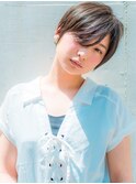小顔に見えるハンサムショート【wit 武蔵小杉】
