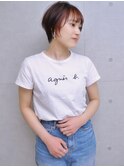 【フェイスフレーミング×耳掛けショート】