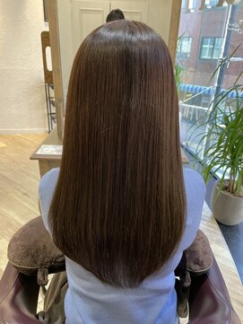 エクリ シセイドウ 麻布十番店(equri×SHISEIDO) 【30代40代ファーストグレイ】髪質改善カラーで白髪ぼかし