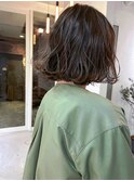 *大人気ウェーブボブ×地毛風カラー*