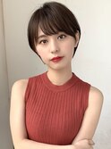 美フォルム小顔ショート♪