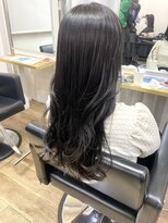 イオエ(ioe)&nbsp;黒髪/ボブルフ/ネビージュ/小顔/ワンレン/髪質改善/グレージュ