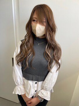 キング 梅田(K!ng) 梅田ハイライトカラー梅田グレージュカラー梅田美容室茶屋町