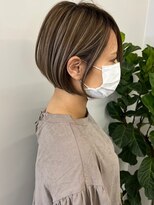 ジルブラン 横浜関内(JIL BLAN)&nbsp;ハイライトバレイヤージュダブルカラーケアプリーチ30代40代