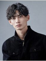 オーシャントーキョー 原宿(OCEAN TOKYO)&nbsp;波巻きパーマメンズツイストスパイラルパーマツーブロック