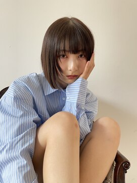 グリーン 北千住(green) 【green】顔回りレイヤー×ボブ