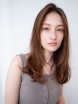 イオ 本厚木(io)&nbsp;レイヤーカット韓国くびれナチュラルカラー似合わせカット