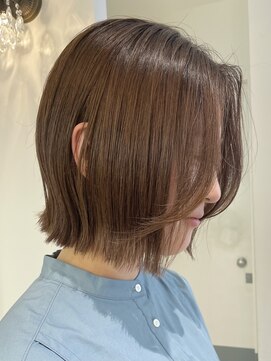 ローネス ギンザ(LONESS ginza) 結べるボブ　ベージュピンク　ピンクカラー