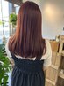 《鎖骨下～》オイルインカラー+トリートメント　￥12780～