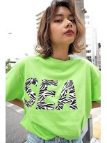 アンジェリカ 大和八木店(ANGELICA)&nbsp;ANGELICA センターパート　切りっぱなしボブ　シースルーバング