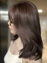 アイシー 表参道(ICY)&nbsp;ショコラブラウン/ミディアムレイヤーカット/秋色