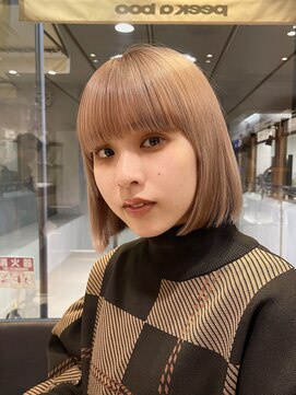 ピークアブー ワン(PEEK-A-BOO ONE) まろやかベージュボブ