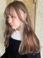 ガーデンヨコハマ(GARDEN YOKOHAMA) インナーイヤリングカラーホワイトベージュニュアンスデザイン冬