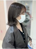 【MOMO】顔周りにレイヤーを入れた韓国ボブ◎