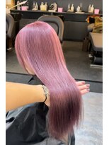 ブレンド 渋谷(BLend)&nbsp;前髪アンブレラカラーこなれミディイメチェンウェーブパーマ