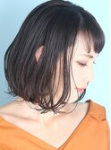 ショート・ボブ/丸顔/前髪あり/絶壁解消/30代/40代/50代/くびれ