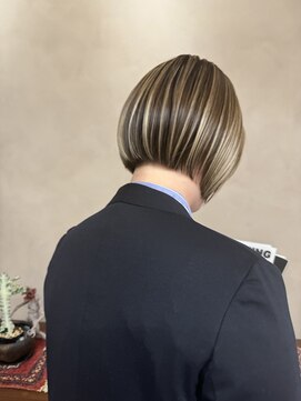 セン(sen) ハイライトボブ