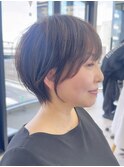 前髪カタログ/イメチェンスタイル／ウェーブパーマ/こなれミディ