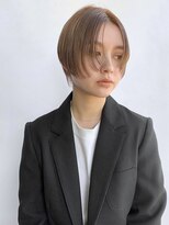 カナン(CANAAN)&nbsp;シルキーベージュ/ミニボブ/マッシュ/ブリーチなし/原宿/表参道