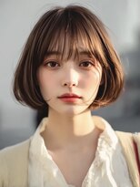 テーマ 下北沢(Thema) ショートボブ/ストレートボブ/前下がりボブ髪質改善20代30代40代