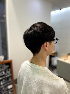 ソワン ドゥ ブレス 今里店(soin de brace) メンズ/ツイストパーマ/フェードカット/白髪ぼかし/ハイライト