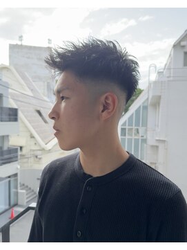 メッツ 原宿(METS) MEN'Sジェットモヒカン×スキンフェード/短髪