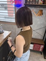 シールドヘアー 沖縄 新都心(C'LD Hair)&nbsp;那覇美容室/おもろまち美容室/ヘイリーボブ/切りっぱなしボブ